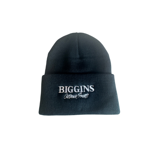 Black Biggins Beanie