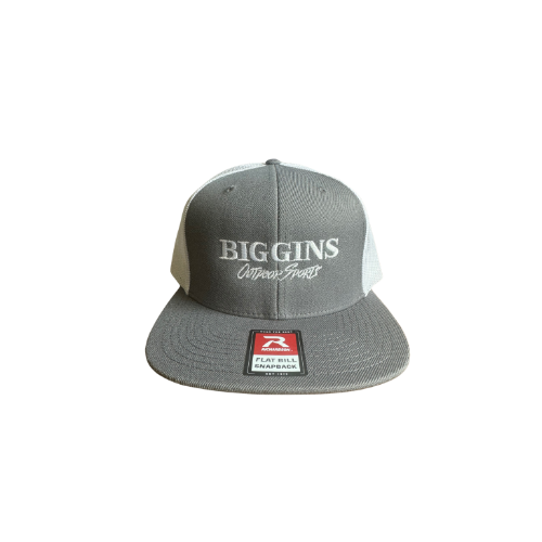 Grey & white Biggins snapback